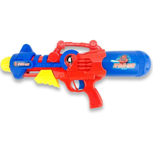 Pistola de Agua Power Shooter Spiderman 48 cm Roja