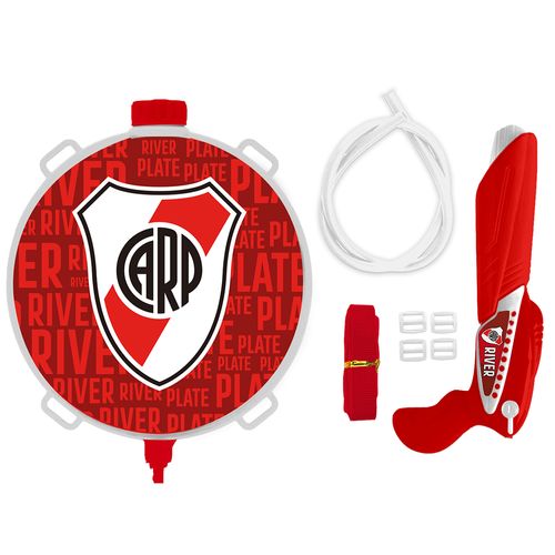 Mochila de Agua Circular con Pistola River Plate Bombo