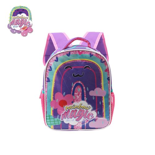 Mochila Espalda 12 Pulgadas Rainbow Magic Lila
