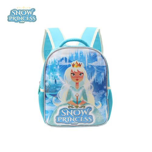 Mochila Espalda 12 Pulgadas Snow Princess Celeste