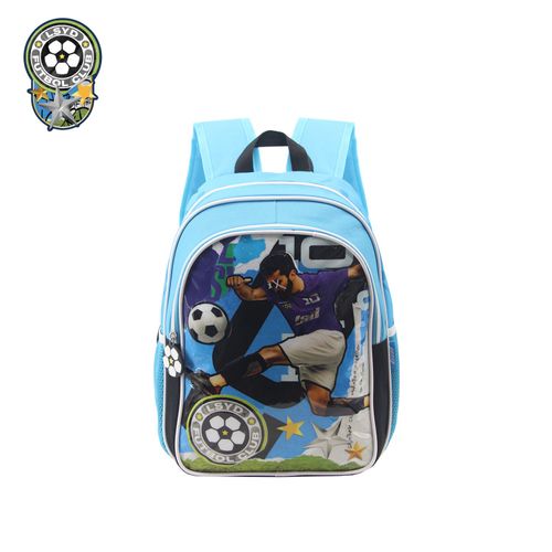 Mochila Espalda 14 Pulgadas Fútbol Celeste 10