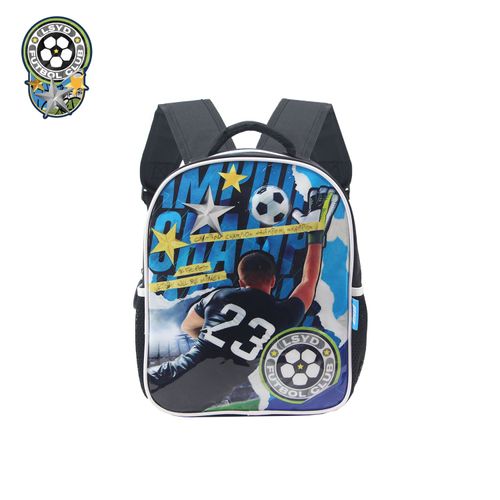 Mochila Espalda 12 Pulgadas Fútbol Negra Arquero 23