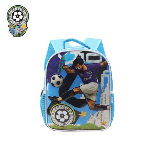 Mochila Espalda 12 Pulgadas Fútbol Celeste 10