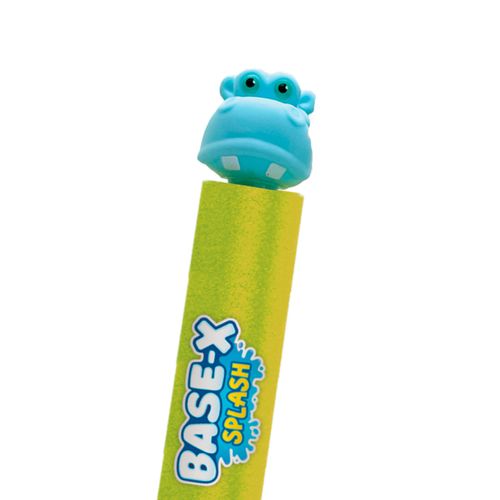 Lanzador de Agua Base-X Splash Animales Amarillo con Hipopótamo