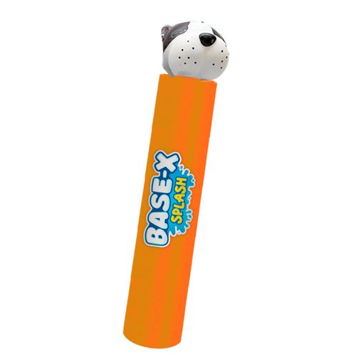 Lanzador de Agua Base-X Splash Animales Naranja con Perro
