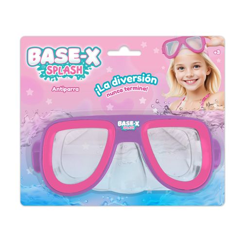 Antiparras de Buceo Rosa Base-X Splash Nena