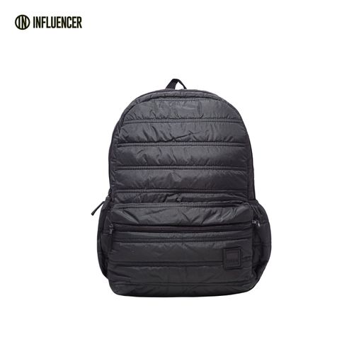 Mochila Espalda 17 Pulgadas Puffer Influencer Ultra Negra