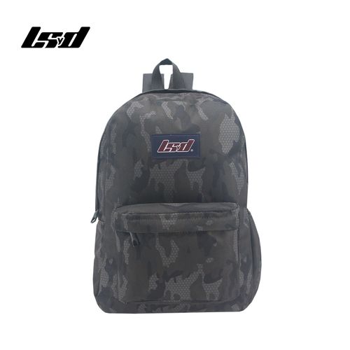 Mochila Espalda 17 Pulgadas Urbana LSyD Camuflado Gris Oscuro