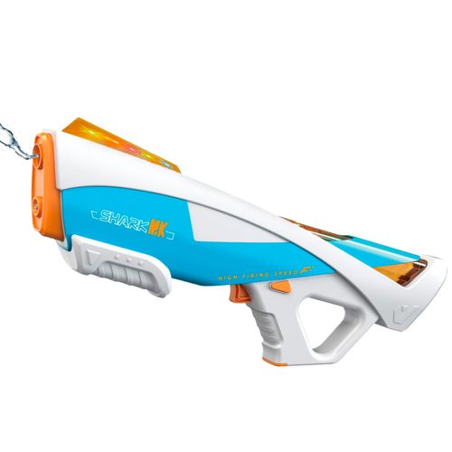 Super Pistola de Agua Eléctrica Base-X Splash Automática con Luces