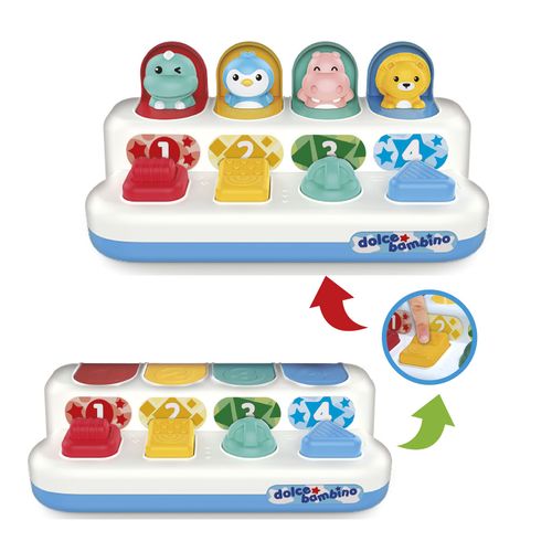 Dolce Bambino Juego Didáctico Pop-Up Friends