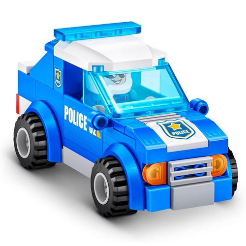 Playset Max City Persecución Policial 125 Piezas para Armar