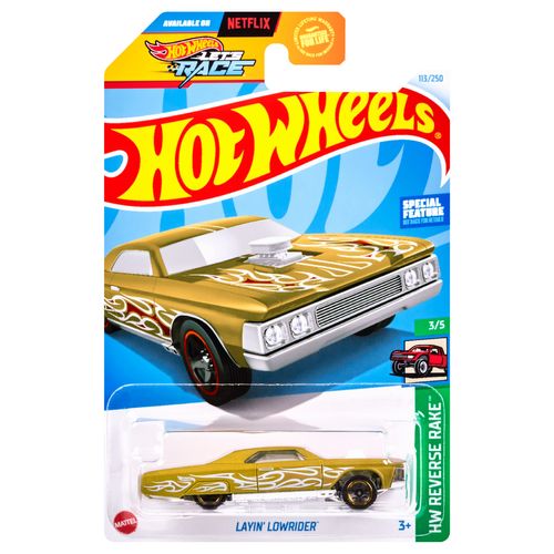 Hot Wheels Autos Coleccionables colección HW Reverse Rake 3/5 HTD39