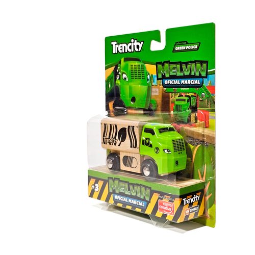 Trencity Vehículo Melvin Camión Juguetes De Madera