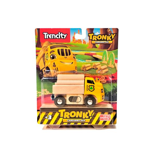 Trencity Camión  de Carga Amarillo Tronky