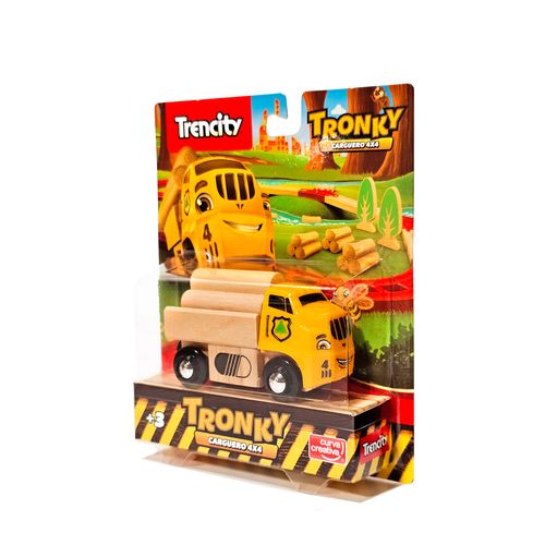 Trencity Camión  de Carga Amarillo Tronky
