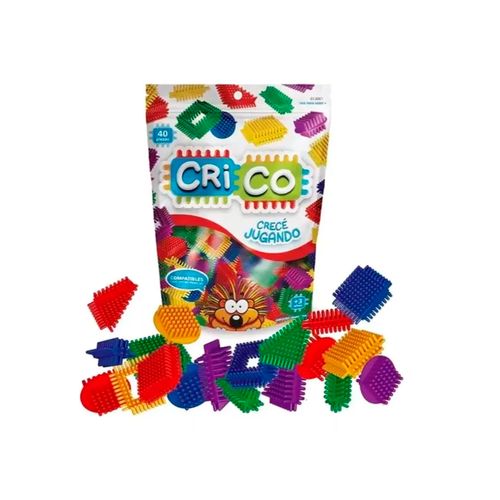 Crico Crece Jugando Doypack 40 Piezas Bloques Para Armar