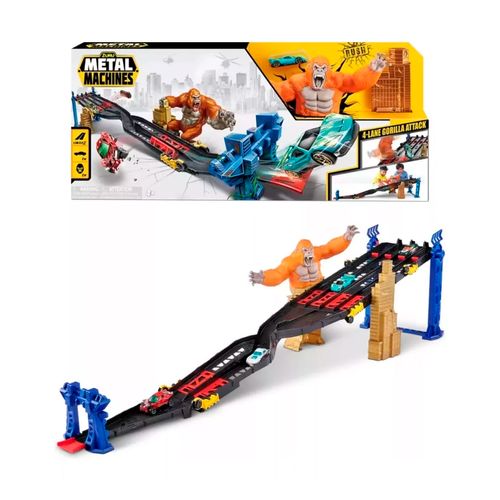 Metal Machines Pista 4 Carriles Gorilla Attack