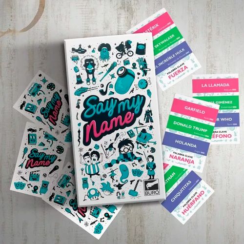 Say My Name Juego de Mesa Cartas