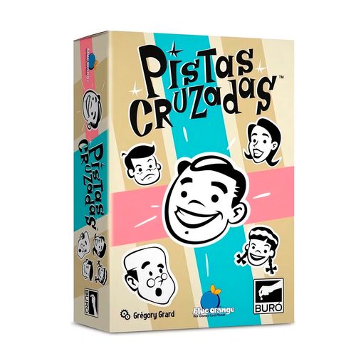 Pistas Cruzadas Juego De Mesa Cooperativo Familiar