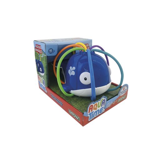 Aqua Time Whale Divertido Rociador de Jardín con Forma de Ballena