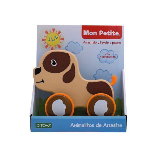 Juguete De Madera De Arraste Mon Petit Perro
