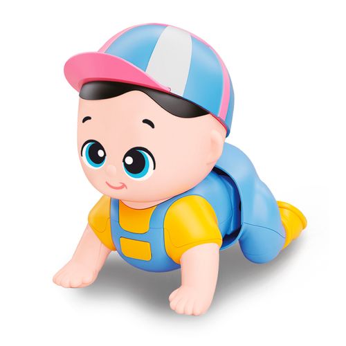 Kiddy Gatea Dolce Bambino con Música y Sonidos Amarillo y Azul