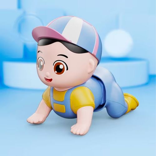 Kiddy Gatea Dolce Bambino con Música y Sonidos Amarillo y Azul