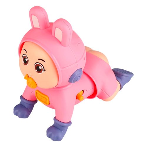 Baby Gatea Dolce Bambino con Música y Sonidos Rosa