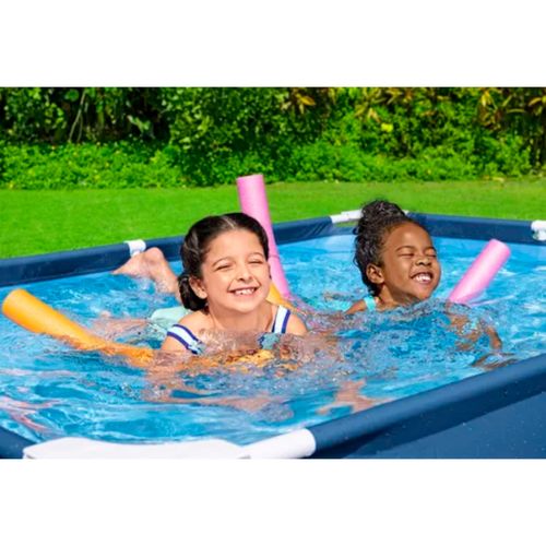 Pileta Rectangular con Base Metálica Bestway Steel Pro 690lts 150 x 110 x 42 cm