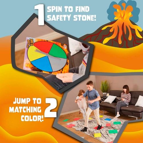 El Piso es Lava! Juego de Mesa Interactivo de Desafíos