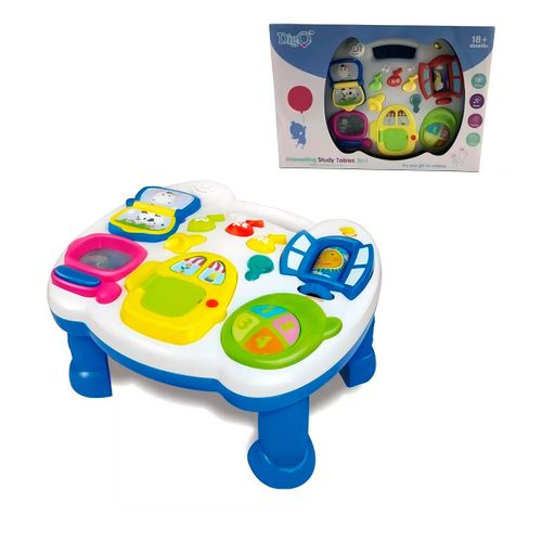 Mesa Didáctica Para Bebes Musical Actividades Libro Sonidos