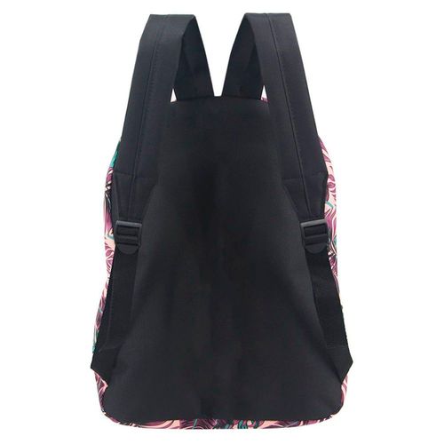 Mochila Espalda 17 Pulgadas Influencer Print con Portabotellas Violeta