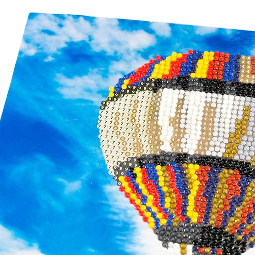 Diamantiny Level Up Cuadros Decorativos con Gemas 3D Globo