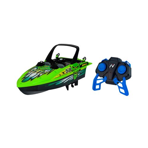 Lancha A Control Remoto Scale 1:16 Race Boats 30 Cm: Energy Green