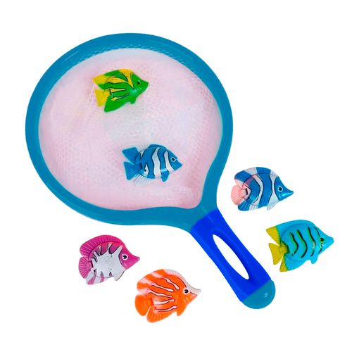 Aqua Time Fishing Set Juego de Pesca para el Agua Celeste