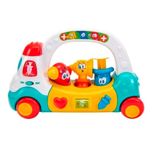 Happy Kids Doctor Mobile Camión Valija de Doctor con Luces y Sonidos