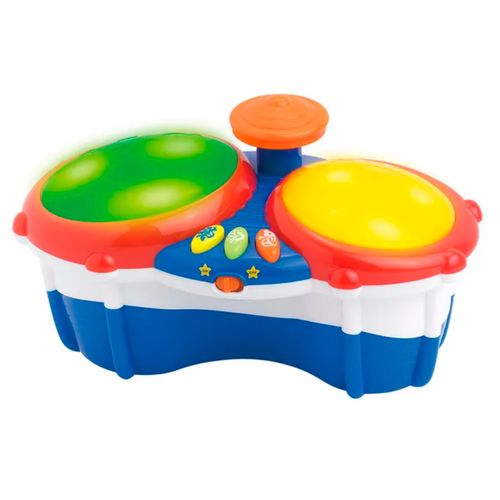 Happy Kids Bongo Drums Tambores Interactivos con Luces y Sonidos