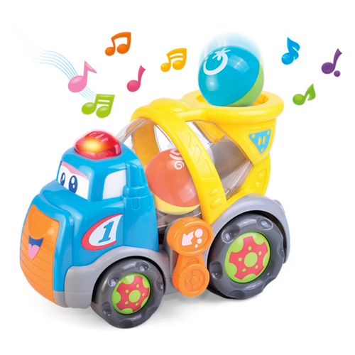 Happy Kids Camion Mezclador Didáctico con Luces y Sonidos