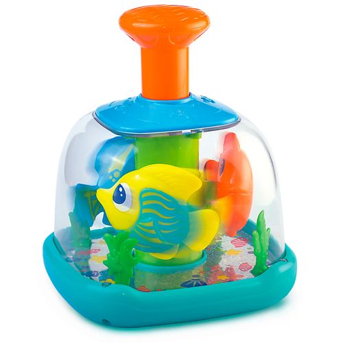 Happy Kids Acuario con Peces Giratorios Push 'N Spin Little Learners