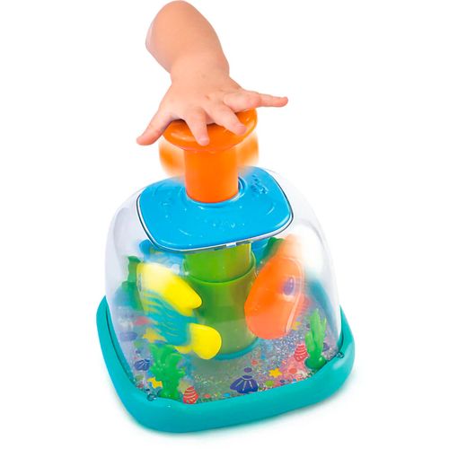 Happy Kids Acuario con Peces Giratorios Push 'N Spin Little Learners