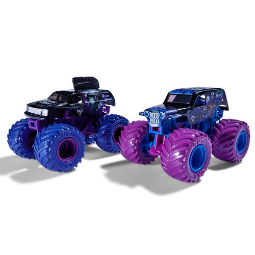 Monster Jam Pack 2 Autos De Metal 1:64 Son-Uva Digger vs Mohawk Warrior