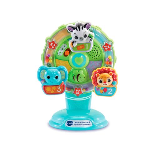 Juguete Bebé Noria Musical Aprende Con Los Animales