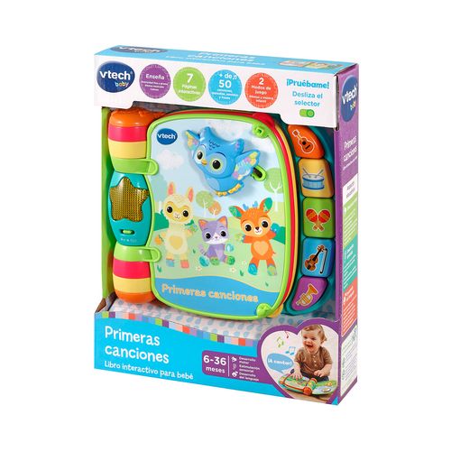 Libro Interactivo Mis Primeras Canciones Verde
