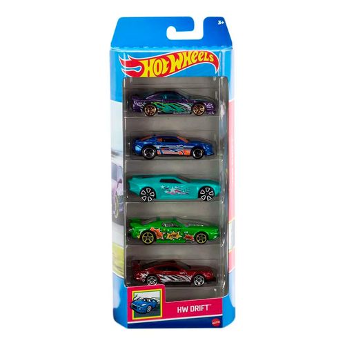 Hot Wheels Autos X 5 Unidades Hw Drifts