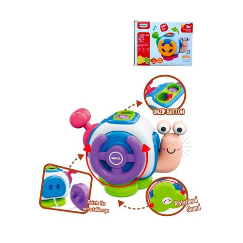 Juguete Sensorial Para Bebés De Caracol