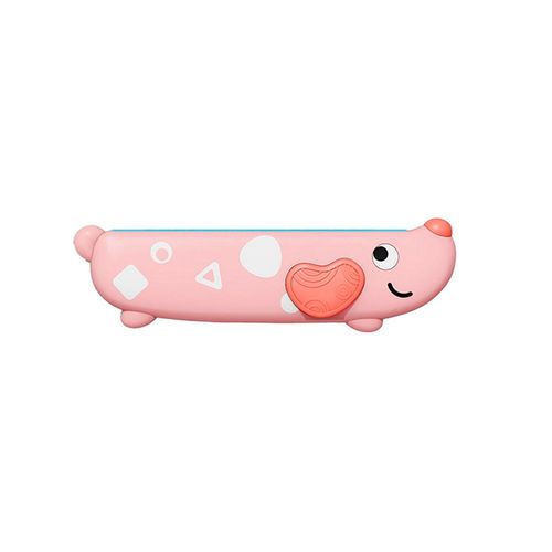 Armónica Infantil - Didáctico Musical Para Niños En Blister 17 cm Rosa