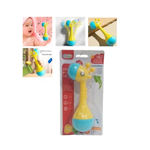 Maraca Jirafa Sonajero En Blister