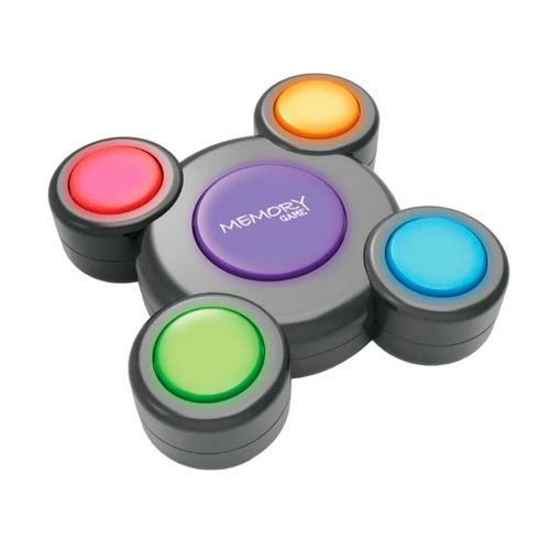 Juego de Memoria de Bolsillo Estilo Simon con Luces y Sonidos Círculos