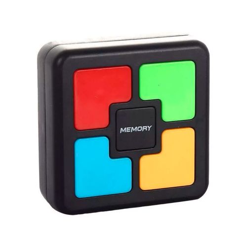 Juego de Memoria de Bolsillo Estilo Simon con Luces y Sonidos Cuadrado