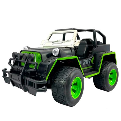 Camioneta Buggy a Radio Control con Luces Escala 1:12 Verde